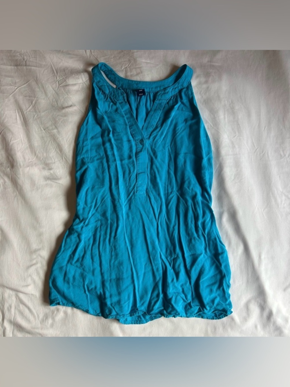 Old Navy Teal Sleeveless Blouse – Size Small